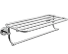 Moen DN0794CH Iso 24" Wide Bathroom Hotel-style Towel Bar Shelf Chrome (read) Open. Price: $59.95.