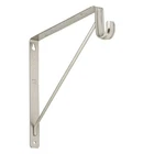 National Hardware S822-093 108BC Heavy Duty Shel And Rod Bracket Satin Nic... New. Price: $23.06.