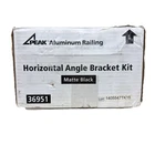 Peak Aluminum Railing - Horizontal Angle Bracket Kit Pack #36951 New. Price: $31.99.