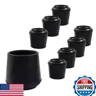Suiwotin 8PC 1.5" Round Chair Leg Caps, Non-slip Rubber Floor Protectors 37-38MM New. Price: $20.04.