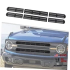 Jimen For Bronco Grille Inserts, 6 Pack Front Mesh Cover Matte Black New. Price: $57.50.