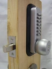 Mechanical Push Button Keyless Door Entry Lock New. Price: $80.95.