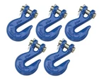 5 Pack Of Various Size National Hardware Clevis Grab Hook Blue Steel Grade 43 New. Price: $20.36.