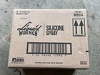 Brand New Case Of 12 Cans Liquid Wrench Silicone Spray 11 Oz. Price: $70.00.