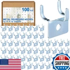 Tandefio Metal Pegboard Hooks 100PCS Wall Hanger Jewelry Picture Tool Silver New. Price: $54.06.