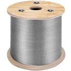 Uimoso T316 Stainless Steel Cable 1/8" 7X7 Wire Rope 500FT Railing New. Price: $60.29.