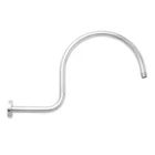Signature Hardware 16" Gooseneck Wall Mount Rainfall Shower Arm - Chrome New. Price: $47.99.