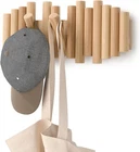 Umbra Picket Coat Rack Wall Mount 5 Flip Down Wood New. Price: $82.80.