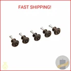 Dophee 5PCS Antique Brass Little Knobs, Small Round Drawer Pulls Handles For Jew. Price: $12.22.