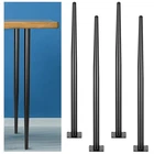 Pack 34 Inch Metal Table Legs Round Tapered Furniture Heavy Duty Repla... New. Price: $76.15.