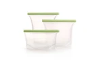 Lekue Silicone Reusable Bags, Airtight For Sous Vide Cooking & Storage, Set Of 3 New. Price: $14.95.