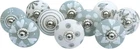 Royal Kraft Vintage Grey Hand Painted Ceramic Pull Knobs For Kitchen Cabinet, Do New. Price: $21.87.
