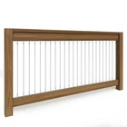 Vertical Cable Railing Kit 36" X 1" Stainless Steel For Wood/composite Decking New. Price: $170.05.