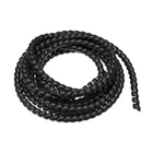 Uxcell Flexible Spiral Cable Wire Cord Wraps Management Sleeve 8MM Black New. Price: $16.16.