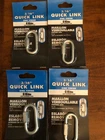 Lehigh 3/16" Chain Quick Link - 616 Lbs Safe Working Load (4 Pack) New. Price: $21.00.