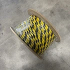 Everbilt, 1/2 In. X 300 Ft. Polypropylene Twist Rope, Black And Yellow New. Price: $78.99.