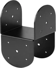 Gbgs 2 Pcs Black 6X6 Post Cap Tie BRACKET,11 To Beam, New. Price: $59.94.