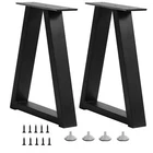 16 Inch Trapezoid Metal Bench & Coffee Table Legs, End Diy Furniture New. Price: $42.06.
