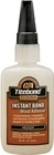 Titebond 6211 Instant Wood Adhesive, Oz, Bottle, Clear, Liquid 6574784 New. Price: $9.99.