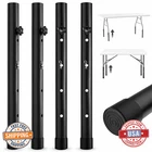 Yueyin Leg Extensions For Straight/bent Folding Tables Metal Extenders 4 New. Price: $56.60.