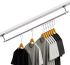 2 Pack Closet Rail Hanging Rod Ceiling Clothes Rack Any Angle New. Price: $55.89.