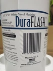 Lot Of (2) Rolls Duraflash White Vinyl Flashing 105009W, 10" X 50' New. Price: $57.95.