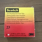 3M Scotch 23 Self-bonding Electrical Tape 3/4" X 30FT New. Price: $11.00.