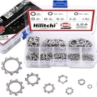 Hilitchi 300-PCS 8-SIZE 304 Stainless Steel External Tooth Star Lock Washer... New. Price: $20.10.