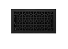 New Black 6" X 10" Appert Steel Wall Register By Signature Hardware. Price: $39.95.
