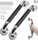 Stainless Steel Shower Grab Bar W/anti Slip Rubber Grip For Bathroom Handrail Us New. Price: $21.95.