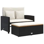 Patio Sofa With Cushions 2-SEATER Storage Garden Loveseat Furniture Vidaxl New. Price: $247.99.