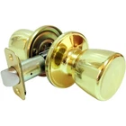Medium Tulip Knob Passage Lockset, Polished Brass - TS730B New. Price: $24.85.