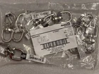 (10-PK) National Hardware Round Eye 5/8" X Nickel Finish Swivels N222-943 New. Price: $17.99.