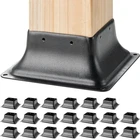 Vevor 4X4 Post Base 20PCS, Internal 3.6"X3.6" Heavy Duty Powder-coated Steel New. Price: $115.20.