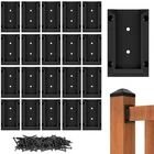 Eapele 20PCS Deck Railing Brackets Connectors For 2X4 Wood Post With 120 New. Price: $43.16.