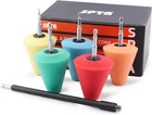 Polishing Cone, Spta Car Wheel Hub Drill Buffing Sponge Pads Kit, New. Price: $35.51.