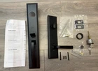 Signature Hardware Aurick Matte Black Keyed Entry Door Lever Set *flawed Scuff* Used. Price: $59.98.
