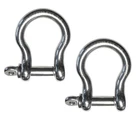 316 Stainless Steel Forged Bow Shackle 5/16 Inch 8MM Marine Grade 2 Pcs New. Price: $23.57.