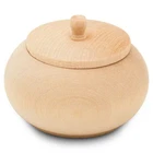 Vanity Trinket Box 2-1/4", Unfinished Powder For Decor Woodpeckers New. Price: $14.13.