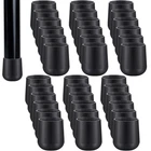 36 Pieces 7/8 Inch Folding Chair Leg Caps Heavy-duty Plastic End Black New. Price: $23.94.