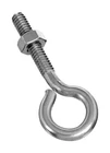 National Hardware N221-580 Holds Upto 85 Lbs. Steel Eye Bolt 1/4 X 2-1/2 In. New. Price: $7.38.