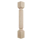 Ekena Millwork COL05X05X35HARW Hamilton Rope Cabinet Column Top Block 6 Bottom New. Price: $181.28.
