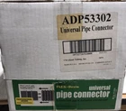 Universal Pipe Connector Flex-drain Fits 3" And 4" (lot Of 16) New. Price: $29.95.