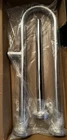 Signature Hardware Pickens U-shape Grab Bar Leg Support-polished Stainless Open. Price: $40.00.