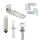 Bi-fold Door Repair Kit, Fits 7/16 In. Hole, 7/8 Outside Diameter Wheel, New. Price: $19.68.