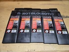 Rotbloc 4X4 Wooden Fence Post Wraps Prevents Made In Usa - Lot Of 10 New. Price: $22.99.