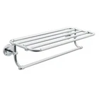 Moen DN0794 Chrome 24" Towel Shelf From The Iso Collection New. Price: $181.58.