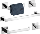 Turs 5-PIECE Bathroom Hardware Polished Towel Bar Sets Include 23.4 Inch New. Price: $89.99.