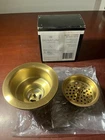 Signature Hardware SH171BG 3-1/2" Basket Strainer For Sinks Up To 1" Open. Price: $27.99.