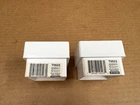 2X Amerimax Downspout T0523 Connector Contemporary Square Vinyl White 2" Gutter Open. Price: $7.95.